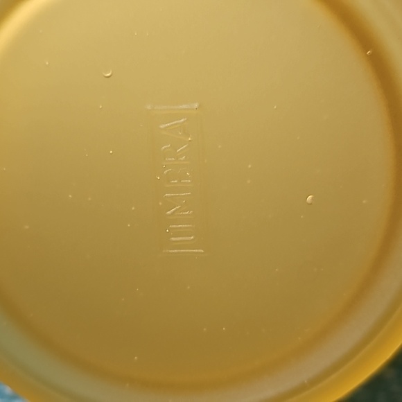 Frosted Umbra Jar with Lid - Picture 3 of 5